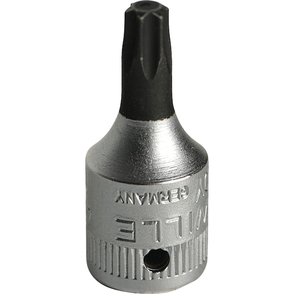 6, 3 mm (1/4") Screwdriver socket TORX T25 L.28 mm